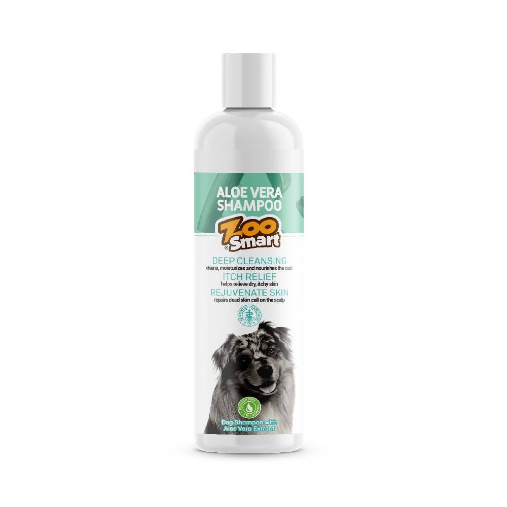 aloe vera for dogs ZooSmart Aloe Vera Dog Shampoo 250ml