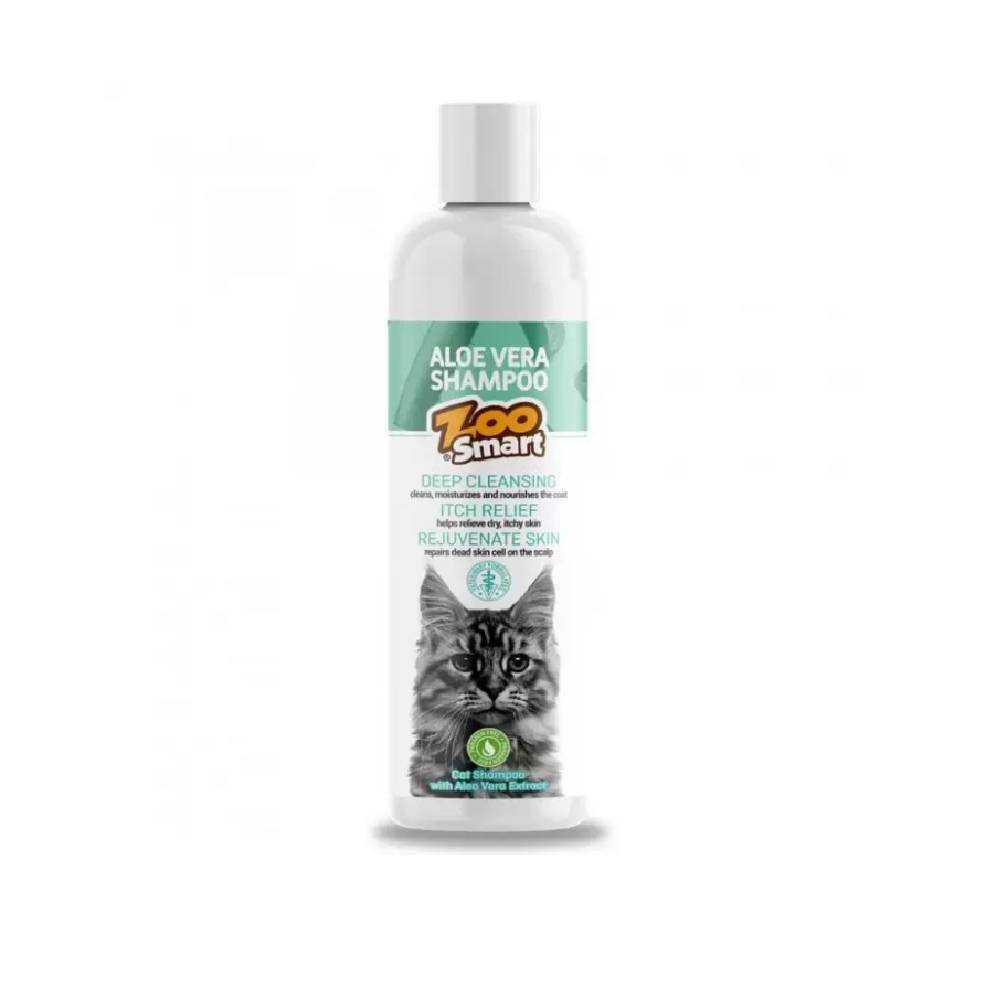 Zoo Smart Aloe Vera Shampoo for Cat 250 ML – Pets Qatar