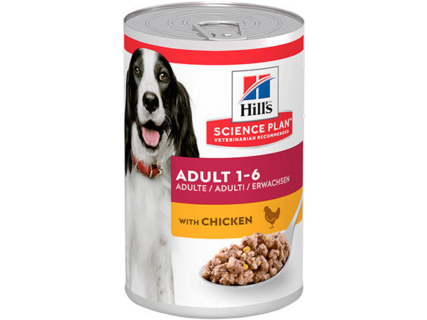 Hill`s Science Plan Adult Dog Wet Food with Chicken 370g