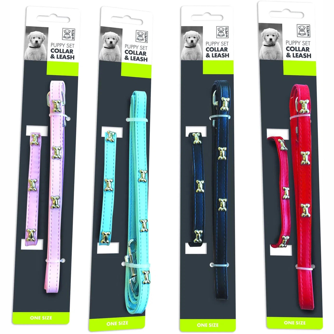 M-Pets Bliss Puppy Collar and Leash – Pets Qatar