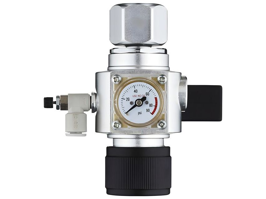 Co2 regulator 2024 with solenoid