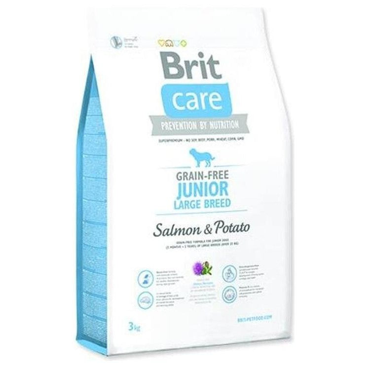 Brit Care Grain-free Junior Large Breed Salmon Potato kg