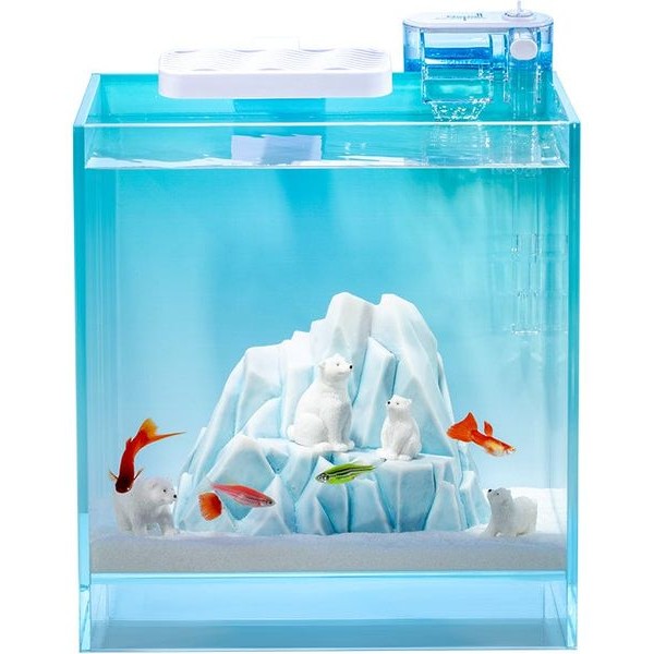 brumas polar bear fish tank Polar Bear Fish Tank Decoration Set 22×18×23cm – Pets Qatar