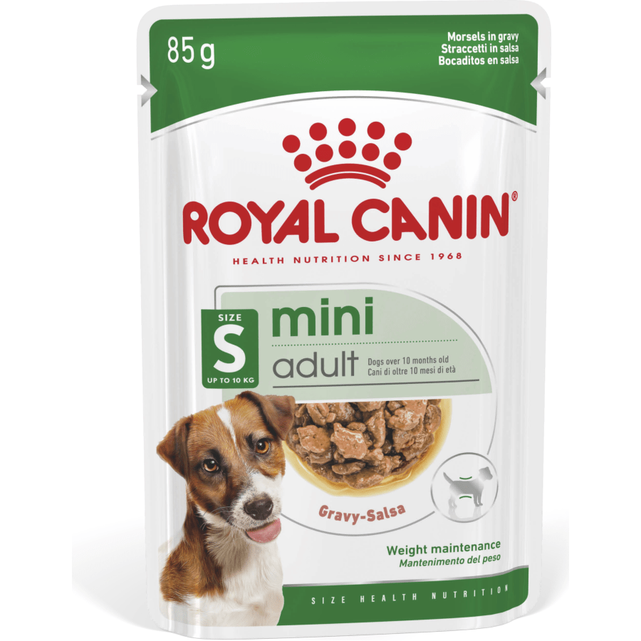 Size Health Nutrition Mini Adult (WET FOOD Pouches) 85G – Pets Qatar