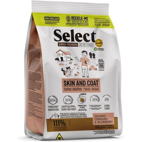Monello Select Adult Skin & Coat Dry Cat Food 1.5kg – Pets Qatar