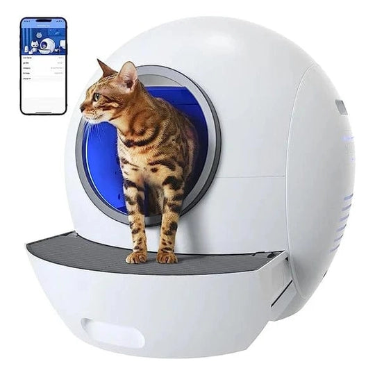 Smart cat litter box WiFi version – Pets Qatar