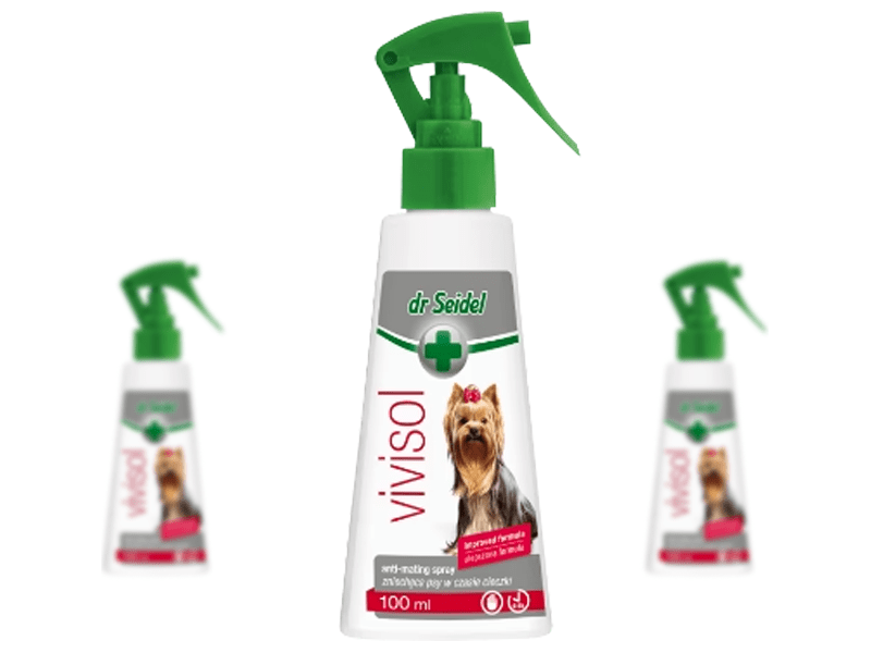 Dr Seidel Vivisol For Female Dogs On Heat Repels Male Dogs 100 Ml Pets Qatar