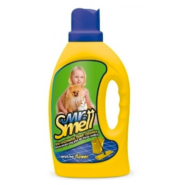 Mr. Smell BioEnzymatic Floor Cleaner Flower Fragrance 1 L Pets Qatar