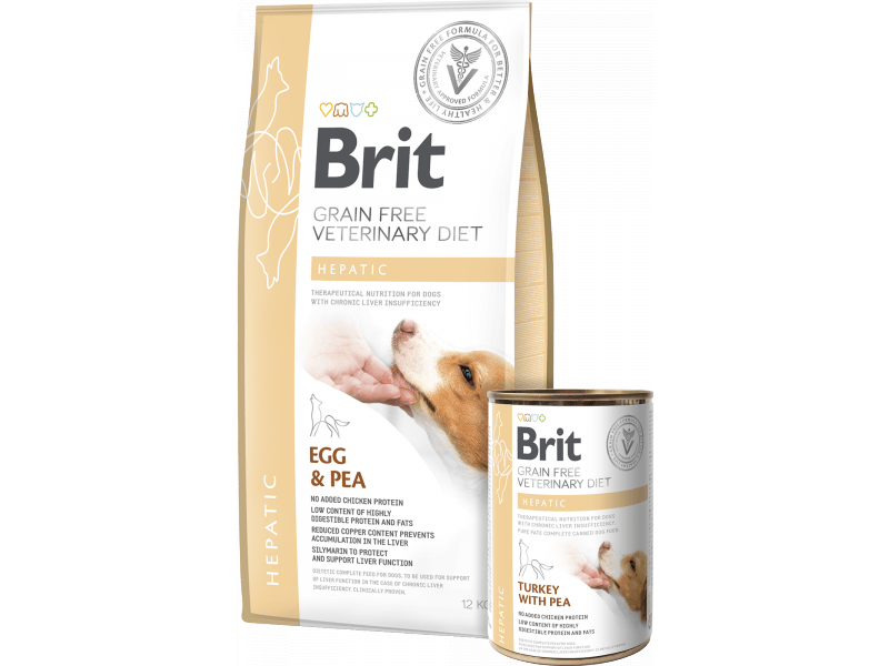 Brit GF Veterinary Diets Dog Hepatic 2 kg