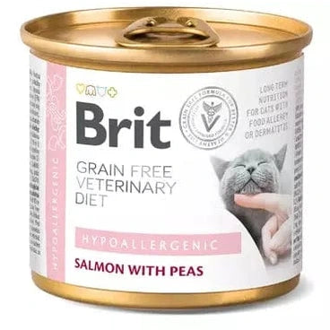 Brit GF Veterinary Diet Cat Cans Hypoallergenic 200 g – Pets Qatar