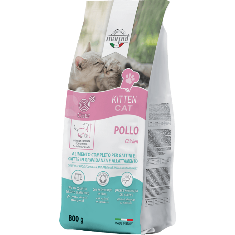 Chef Cat Kitten Chicken 800 Gr Pets Qatar