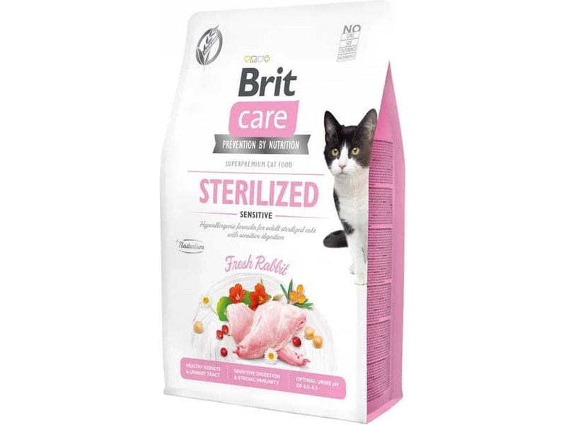 Brit Care Cat Grain-Free Sterilized Sensitive, 7 kg