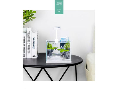 Nepall Sky City Moss Fish Tank Set 22*17*16cm