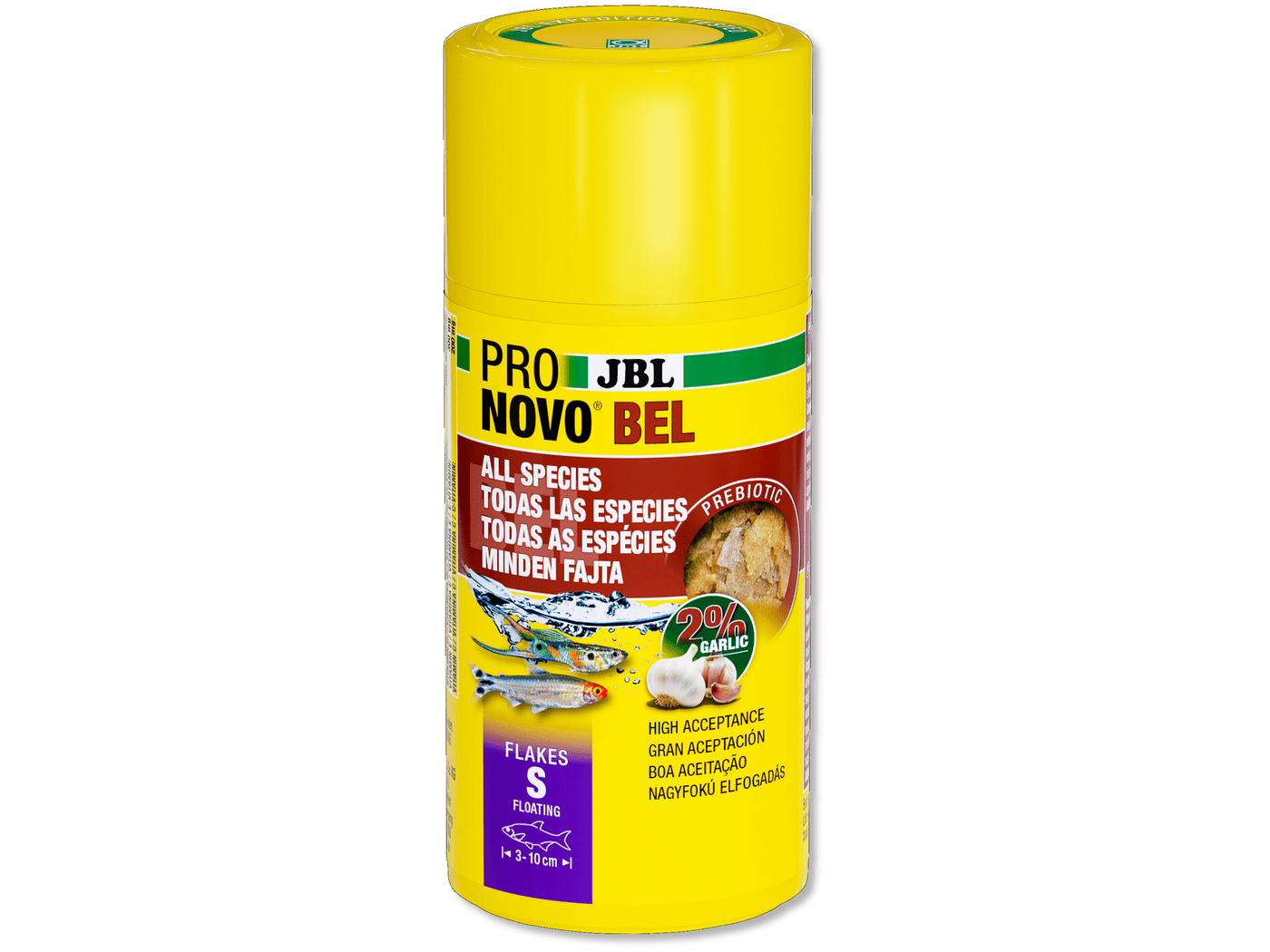 JBL PRONOVO BEL FLAKES S | 100ml Prebiotic Food for Aquarium Fish