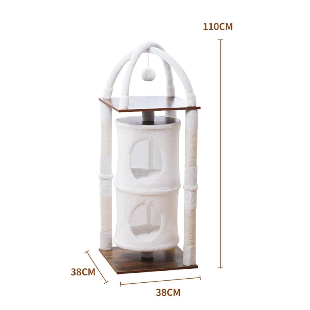 Three Tier Stable Climbing Tower/Trees with 2 Room