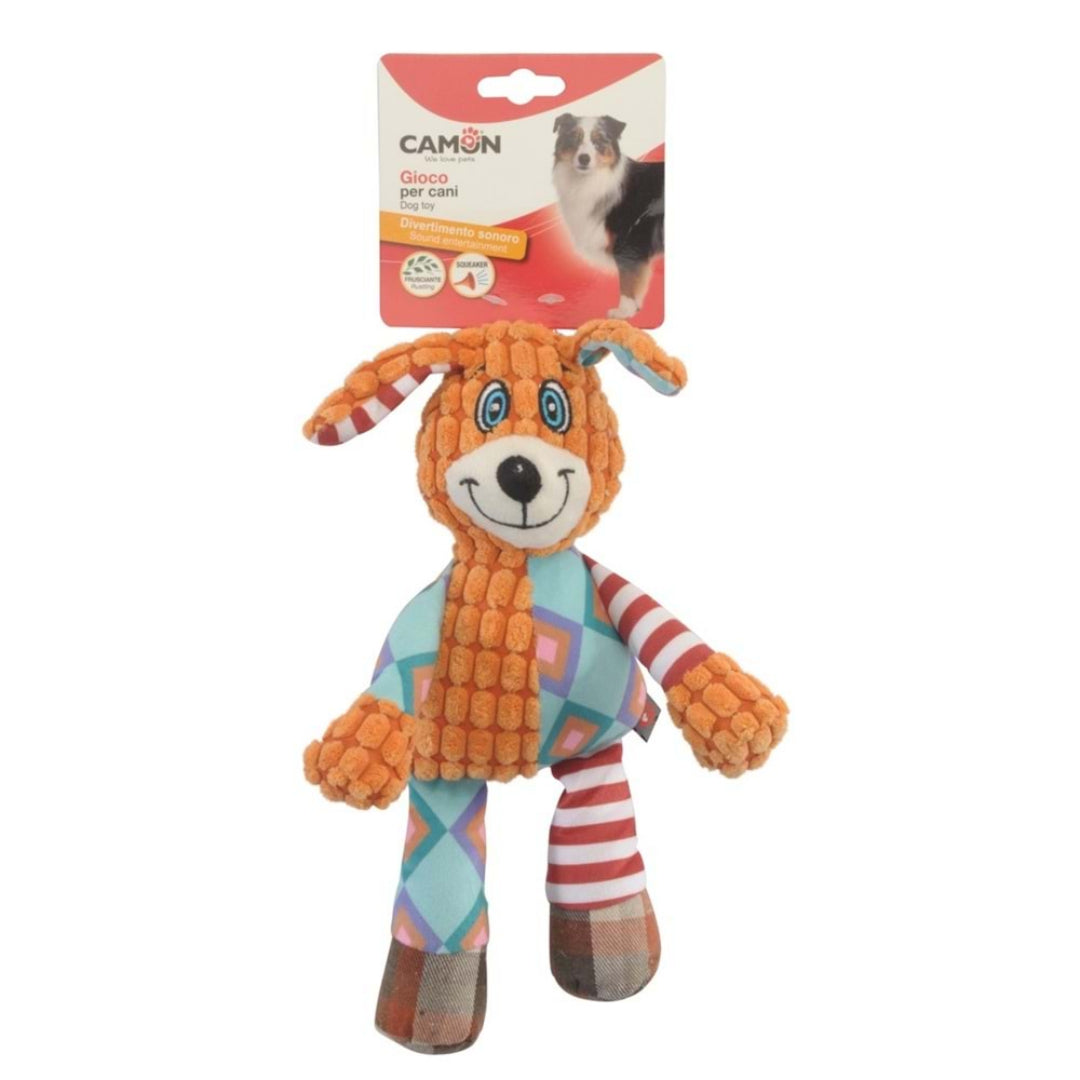CAMON PLUSH ANIMAL TOY MIX WHISTLING + RUSTLING 28 cm