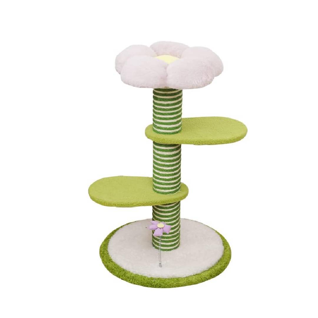 Cat Scratching Board, Flower Jump Platform D:45cm, H:72cm