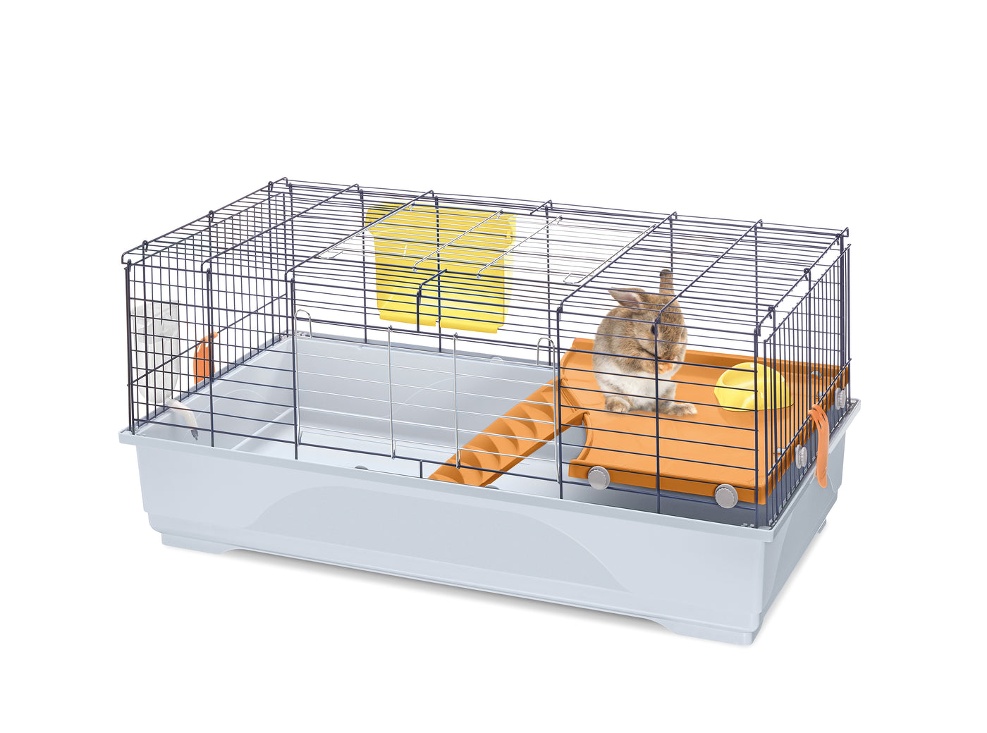 IMAC Ronny 100 Cage for Rabbits and Guinea Pigs (Blue/Light Blue)