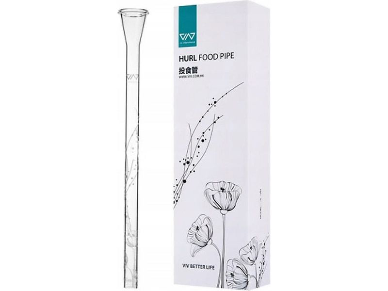 VIV Crystal Hurl Food Pipe L-32cm