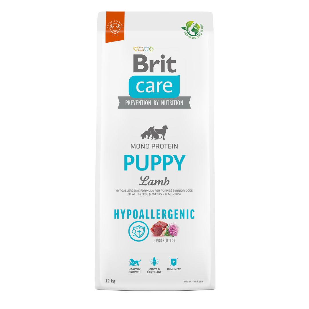 Brit Care Dog Hypoallergenic Puppy, 12 kg – Pets Qatar