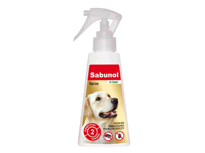 Sabunol - Spray Against Fleas & Ticks 100 Ml