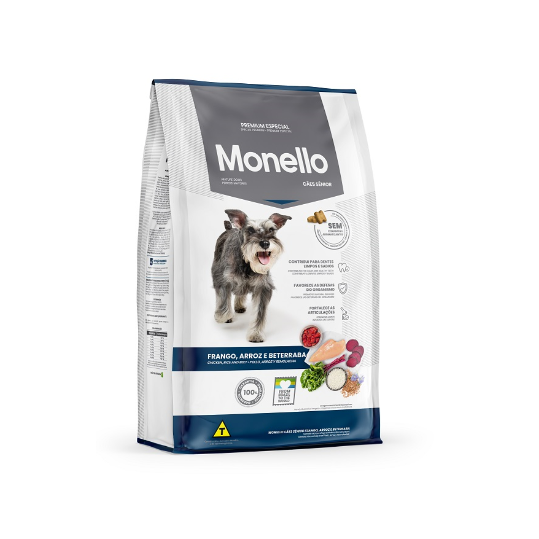 Monello Mature Dogs Chicken, Rice and Beet 15Kg
