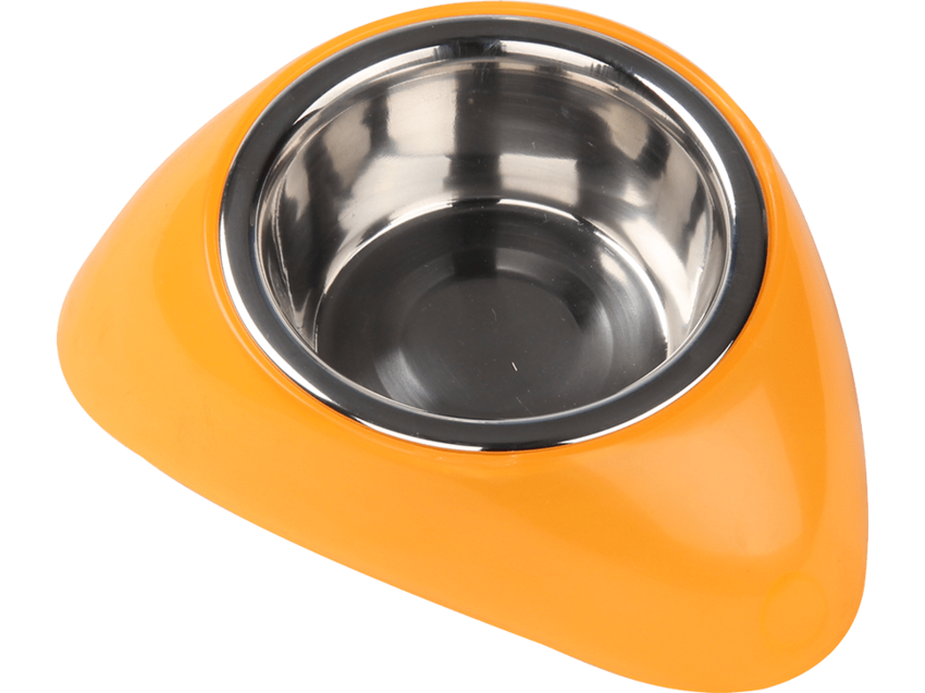 PAWISE stainless steel bowl w/plastic stand