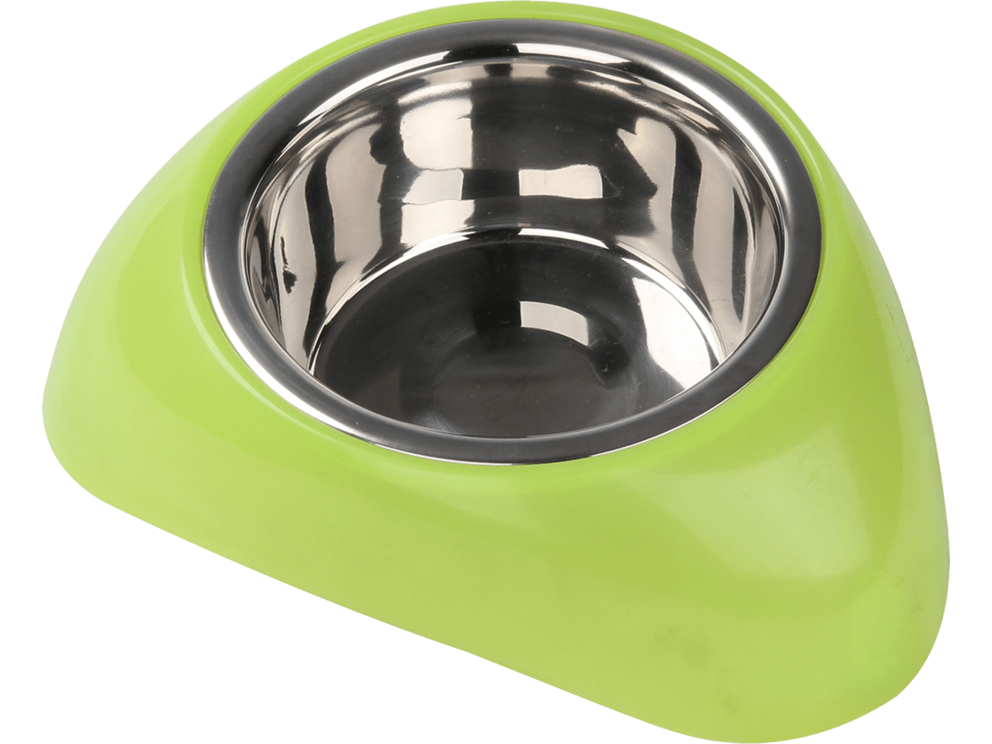 PAWISE stainless steel bowl w/plastic stand