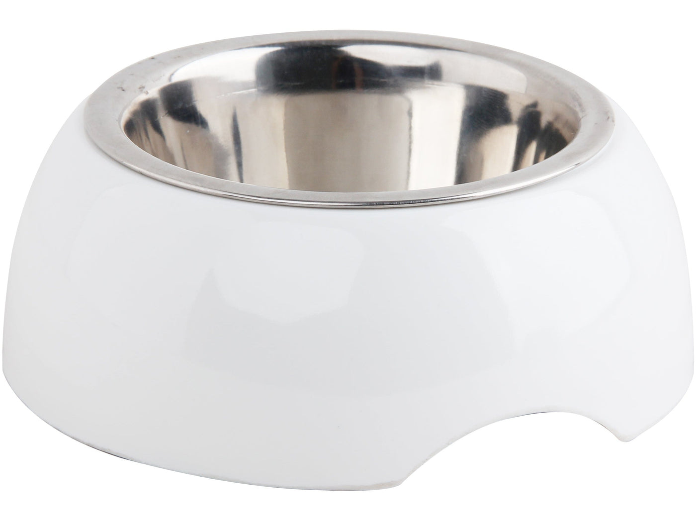 PAWISE Melamine bowl w/stainless steal insert