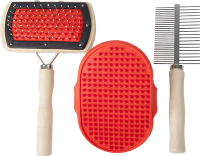 AFP Pet brush & comb kit