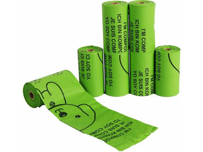 1.8 Silk biodegradable compost bag 4 rolls