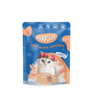 Moochie Pâté with Chicken Cat Food 85g Pouch