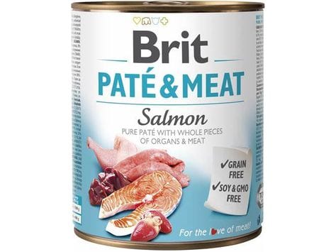 Brit Pate & Meat Salmon 800 g