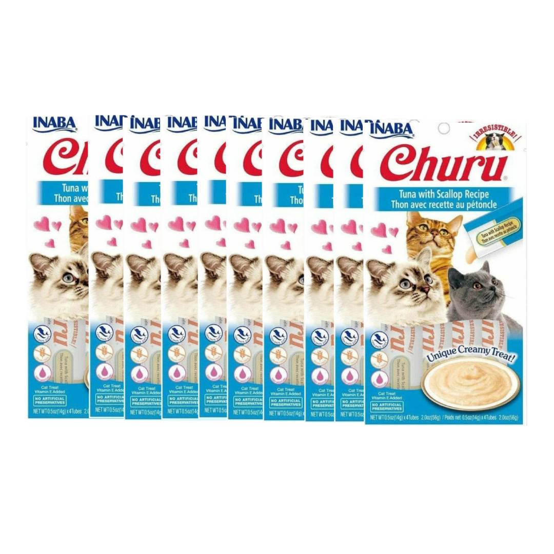 CHURU TUNA WITH SCALLOP 4 sticks 56gX12