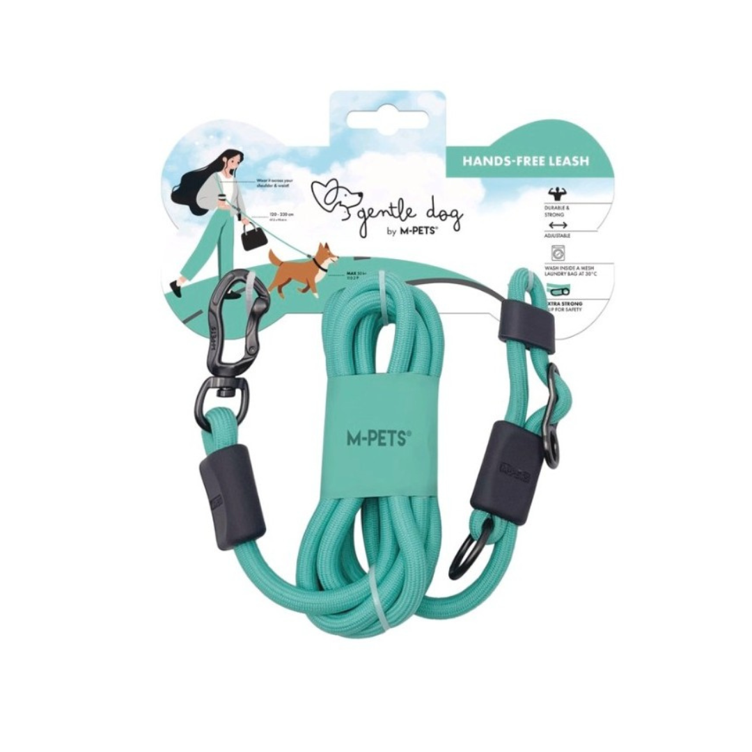 GENTLE DOG Hands-Free dog leash Jade Green