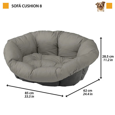 Sofa 8 Dove Grey