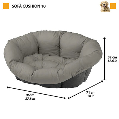SOFA' 10 Brown Pet Bed 