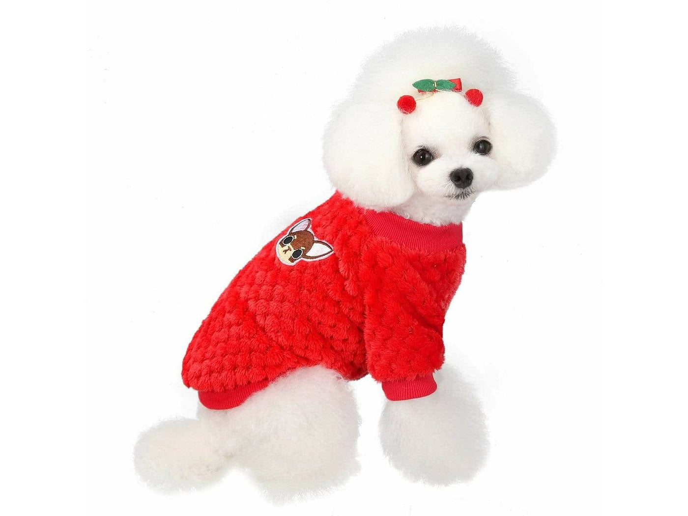 ملابس الكلاب لون أحمر L AWYP-202001