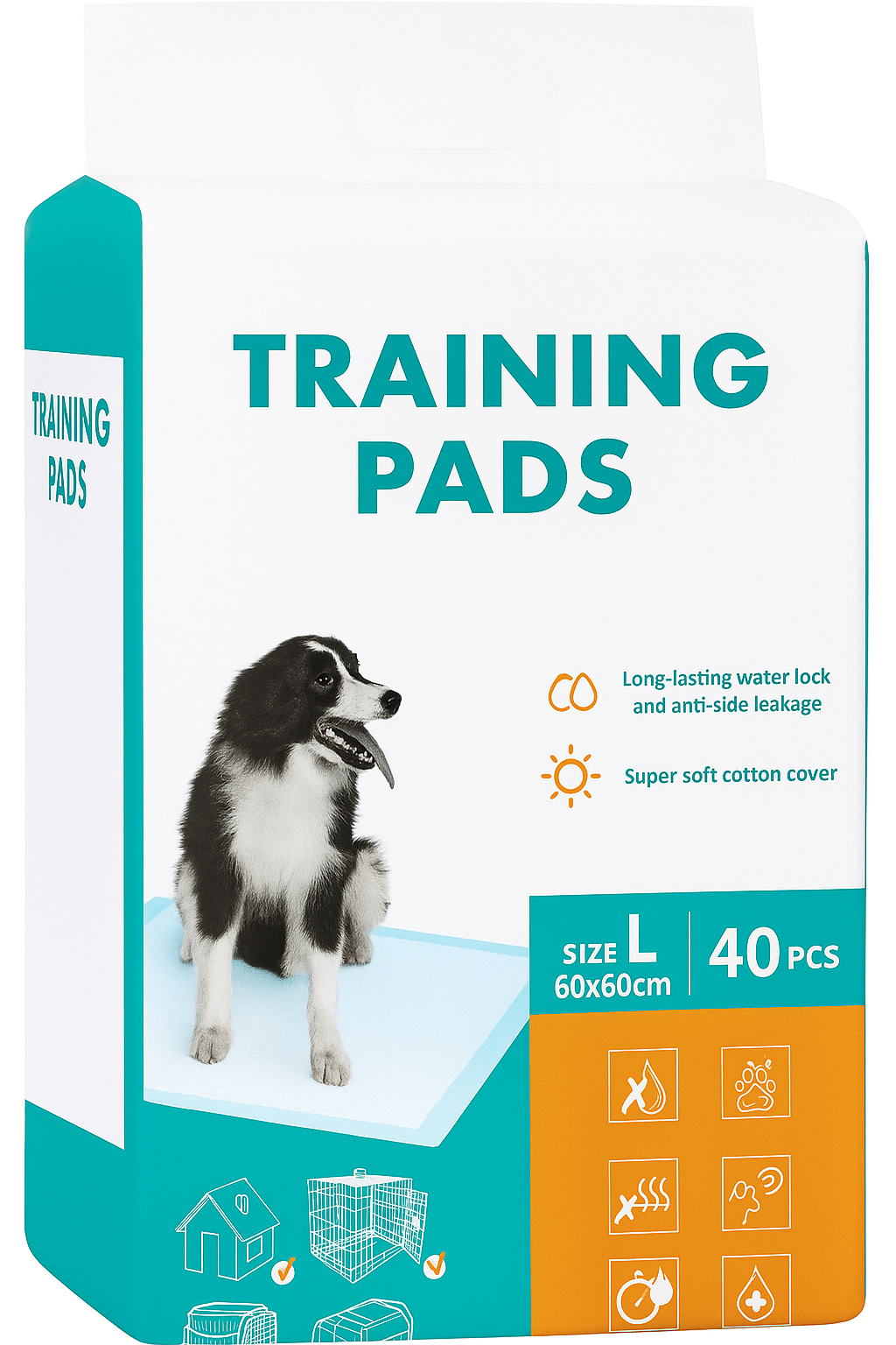 Random Color Cocoyo Training Pads 40 Pcs L