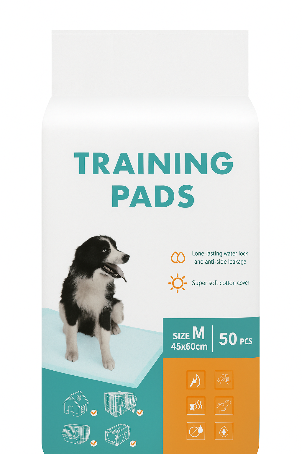 Random Color Cocoyo Training Pads 50 Pcs M