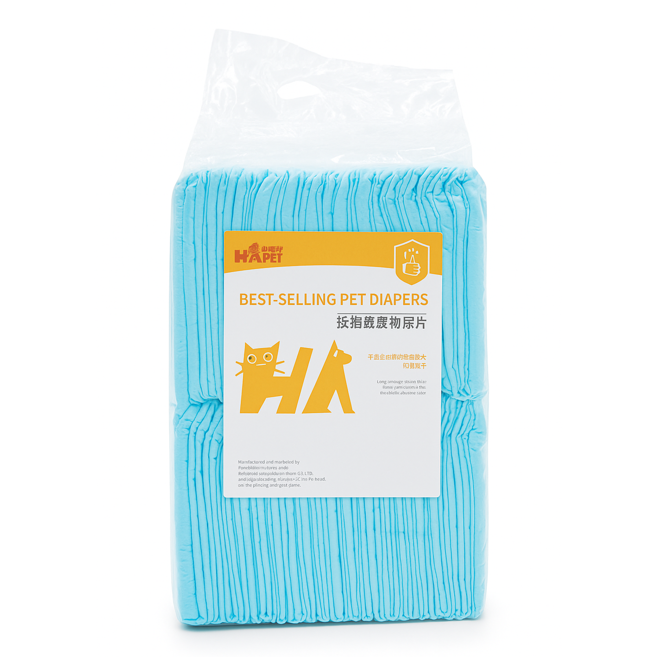 Pet Diapers (60×60cm, 40Pcs)