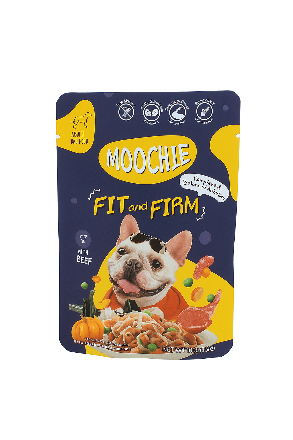 DOG FOOD MOOCHIE WITH BEEF