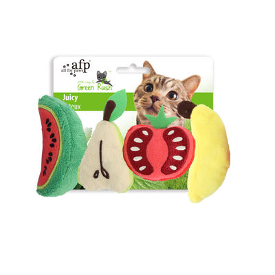 AFP Green Rush Vitamin Cat toy - Pack of 4 toys