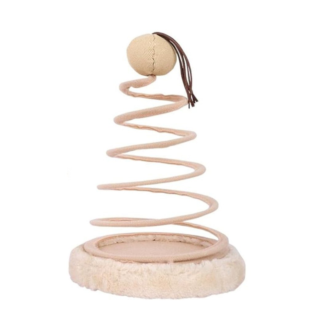 Cat supplies spiral steel wire spring linen disc Linen 15cm
