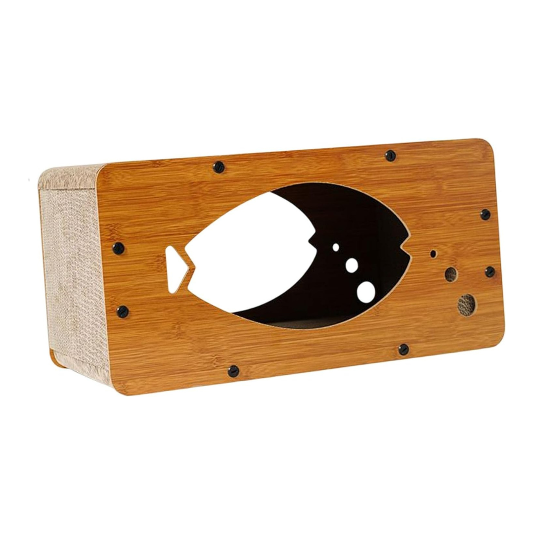 Cardboard  cat Scratch & Sleep House 55*29*28cm