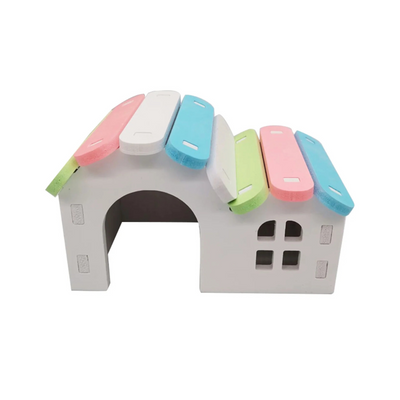 Eco-Friendly Hamster House for Small Pets – Safe Hideaway &amp; Play Toy