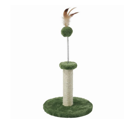 MY SECOND CAT TREE Feather Green