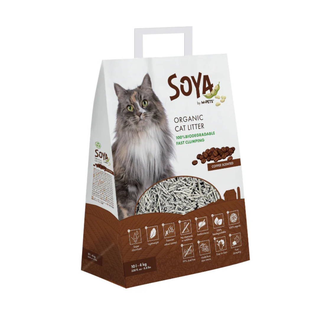 SOYA Cat Litter COFFEE 4kg 10L