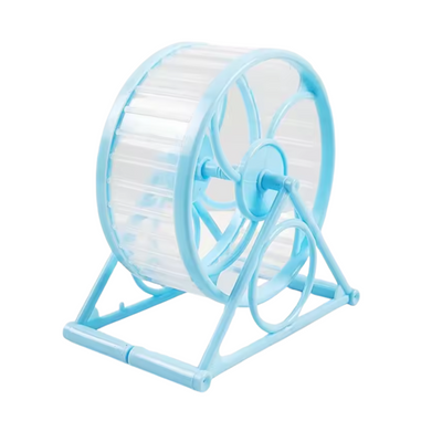 Hamster Sport Wheel with Stand – Blue 12.5 cm