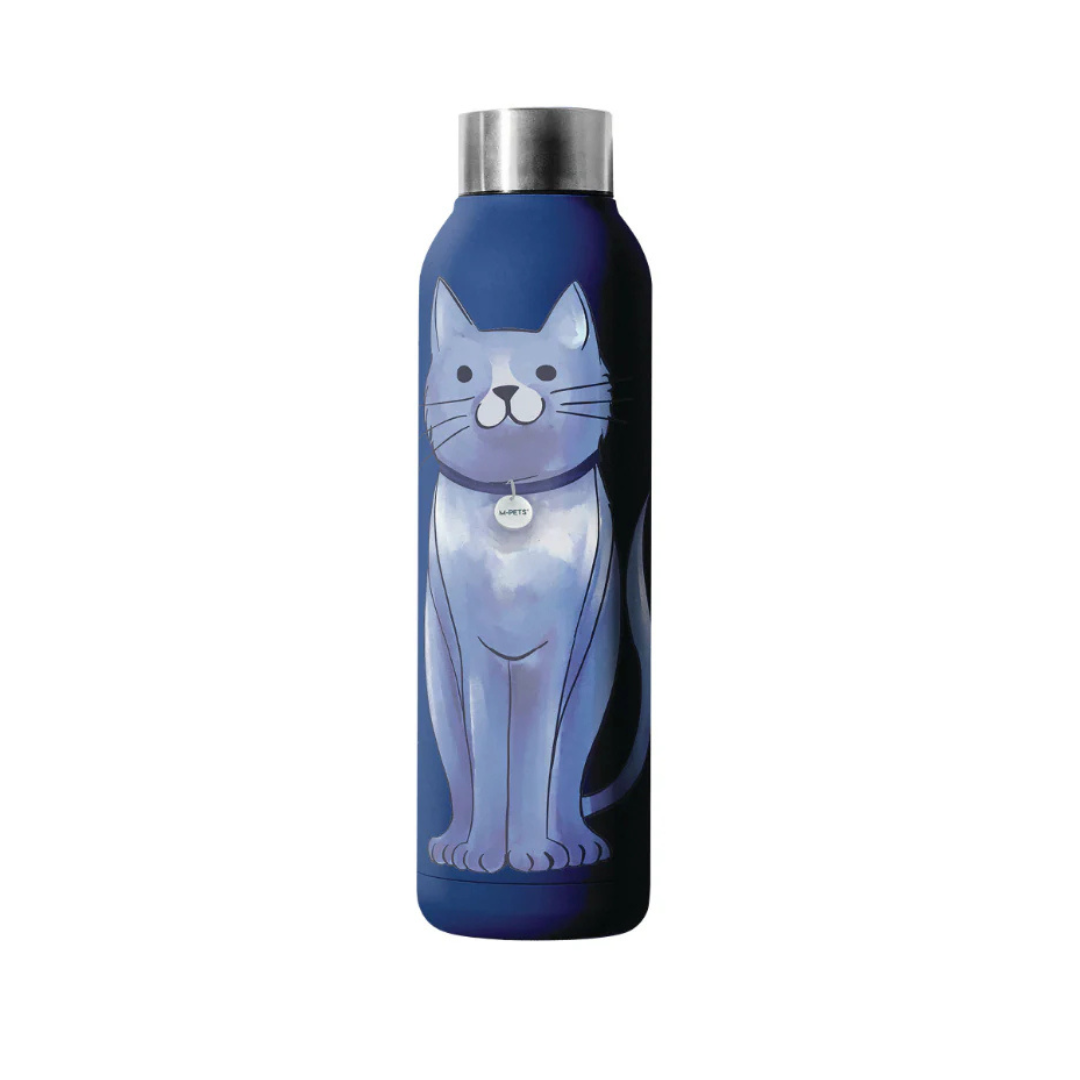 PETJOY Purrfect Hydration Stainless Drinking Bottle - MoonPie 500ml